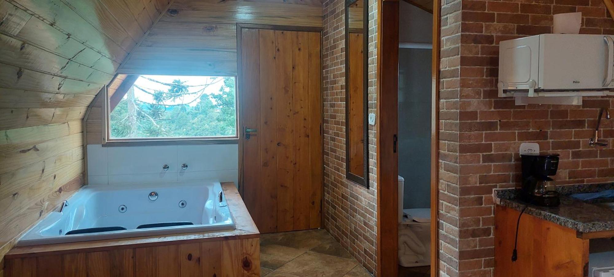 Chale Com Hidromassagem Da Vick Hotel Campos do Jordao Luaran gambar